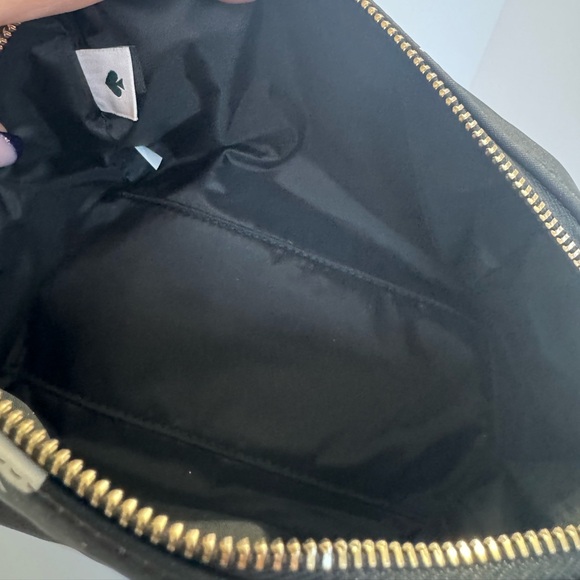 Kate Spade little better orchard chelsea Black and White Cosmetic Bag clutch NEW - Picture 4 of 8